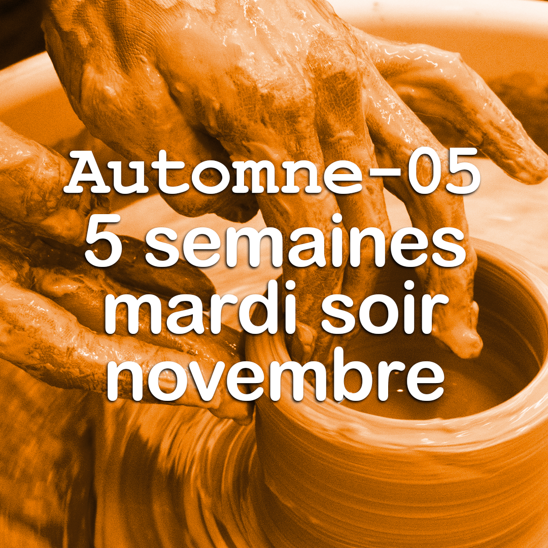 Cours de tournage au tour à poterie