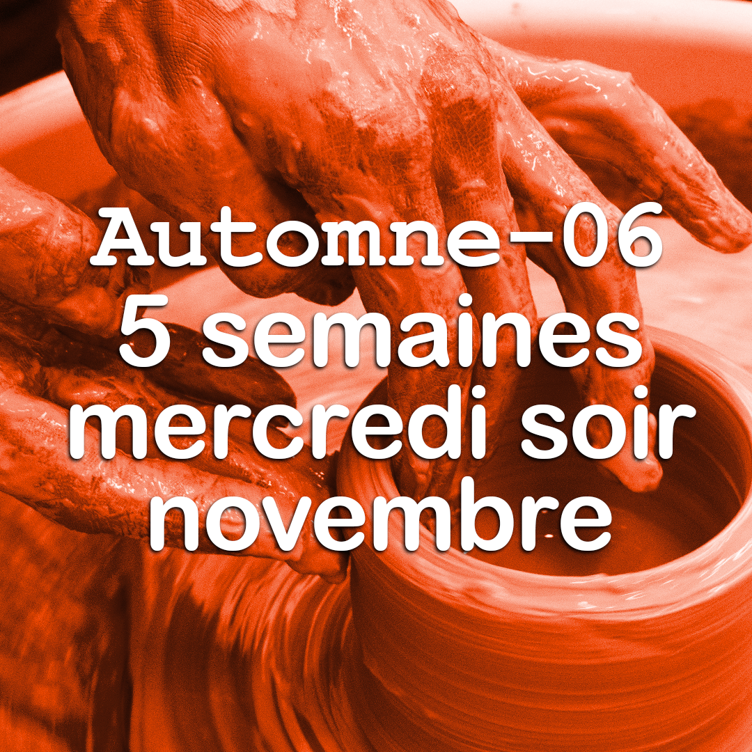 Cours de tournage au tour à poterie