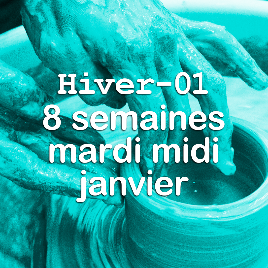 Cours de tournage au tour à poterie